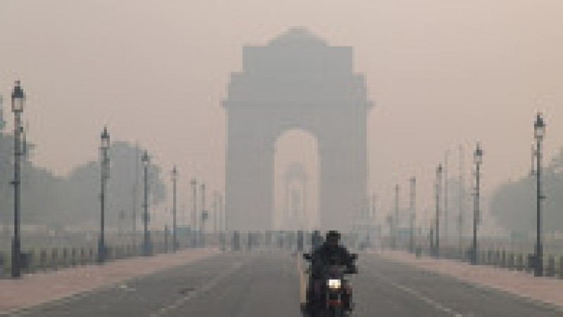 India, „sufocată” de o ceață toxică după festivalul luminilor. FOTO: Profimedia Images | Poza 6 din 7