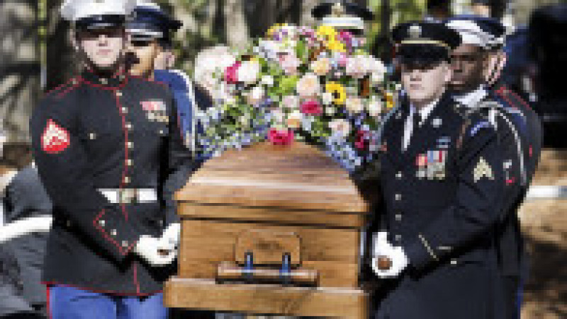 Ceremonie funerară în memoria fostei Prime Doamne Rosalynn Carter. Sursa foto: Profimedia Images | Poza 2 din 7