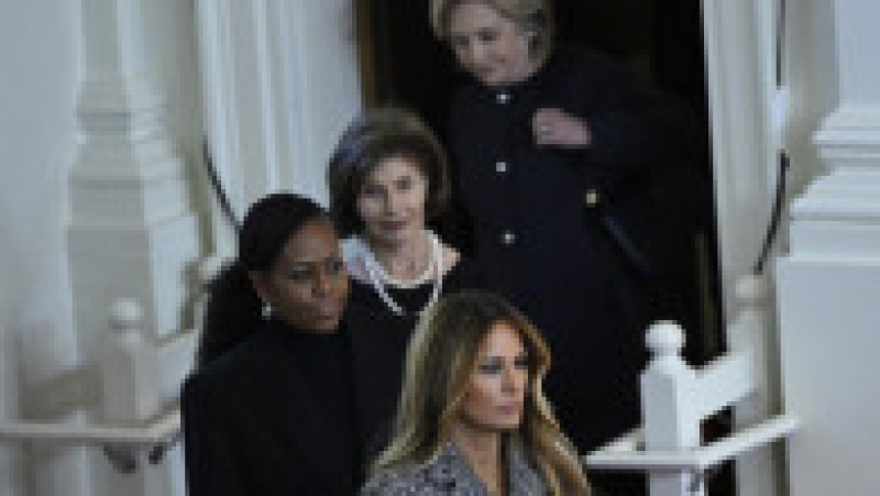 Melania Trump, Michelle Obama, Laura Bush, Hillary Clinton. Sursa foto: Profimedia Images | Poza 4 din 7