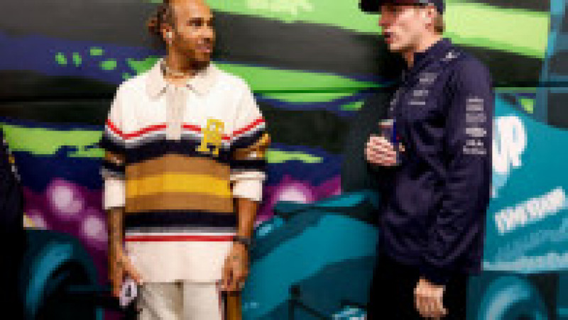 Lewis Hamilton și Max Verstappen. Sursa foto: Profimedia Foto | Poza 20 din 48