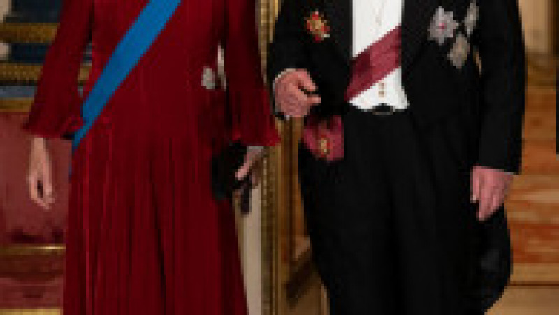 Calești aurite, paradă, covor roșu și un dineu luxos. Imagini spectaculoase din Londra, unde Charles l-a primit președintele sud-corean. FOTO: Profimedia Images | Poza 37 din 41