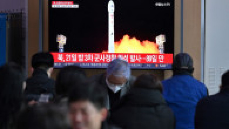 Coreea de Nord anunță că a plasat cu succes un satelit spion pe orbită. FOTO: Profimedia Images | Poza 4 din 8