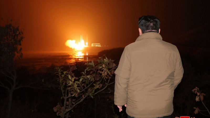 Coreea de Nord anunță că a plasat cu succes un satelit spion pe orbită. FOTO: Profimedia Images