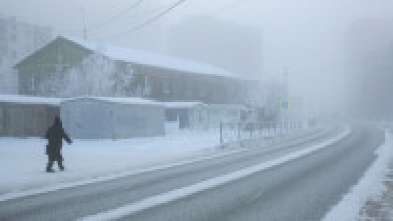 În Iakutsk, unul dintre cele mai reci orașe din lume, temperaturile au ajuns la -50 de grade Celsius. Foto: Profimedia Images | Poza 5 din 10