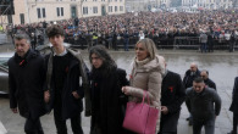 Mii de oameni au participat în Italia la înmormântarea Giuliei, studenta ucisă de iubitul posesiv. FOTO: Profimedia Images | Poza 8 din 14