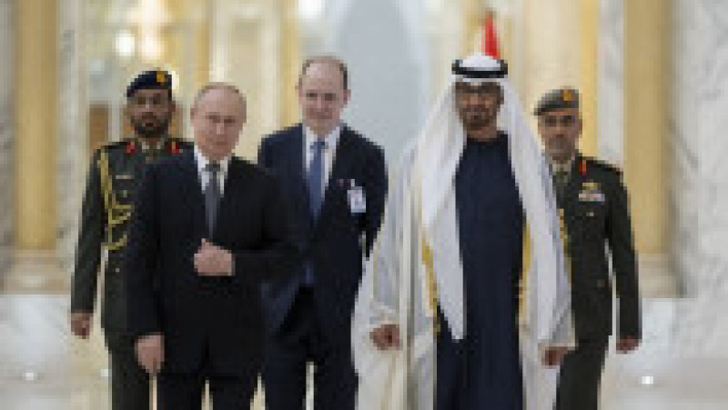 Putin s-a întâlnit cu președintele Emiratelor Arabe Unite la Abu Dhabi. Foto: Profimedia | Poza 6 din 6