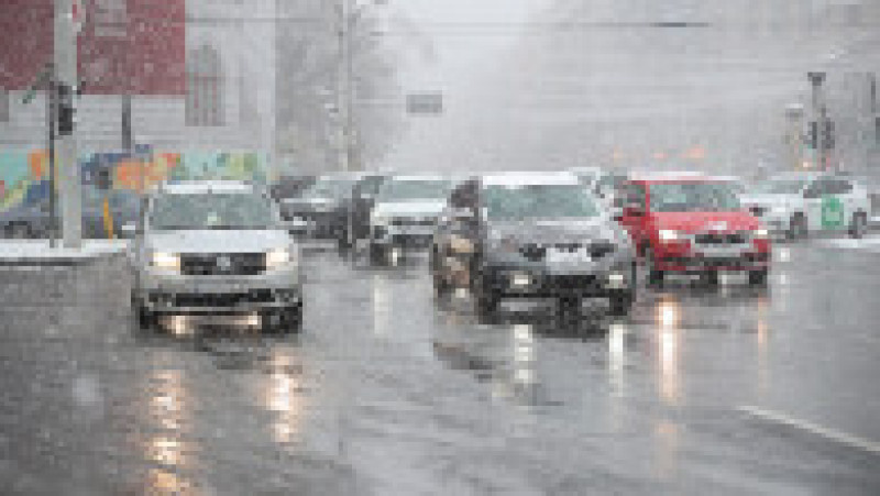 Cum a arătat Bucureștiul în prima zi de iarnă serioasă din acest sezon. FOTO: Inquam Photos / Stefan Constantin | Poza 3 din 15