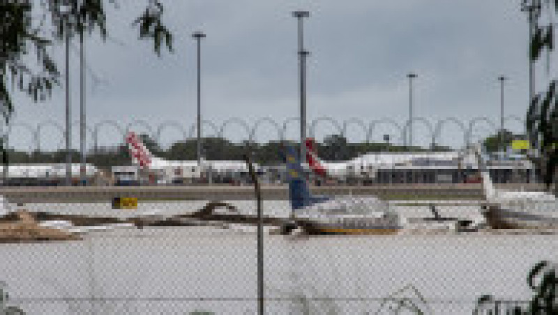 Inundații ca niciodată în Australia. Puhoaiele au adus crocodili în orașe, au inundat aeroporturi și drumuri. FOTO: Profimedia Images | Poza 2 din 14