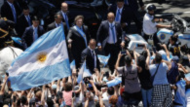 Javier Milei a devenit în mod oficial preşedinte al Argentinei. Foto: Profimedia | Poza 4 din 8
