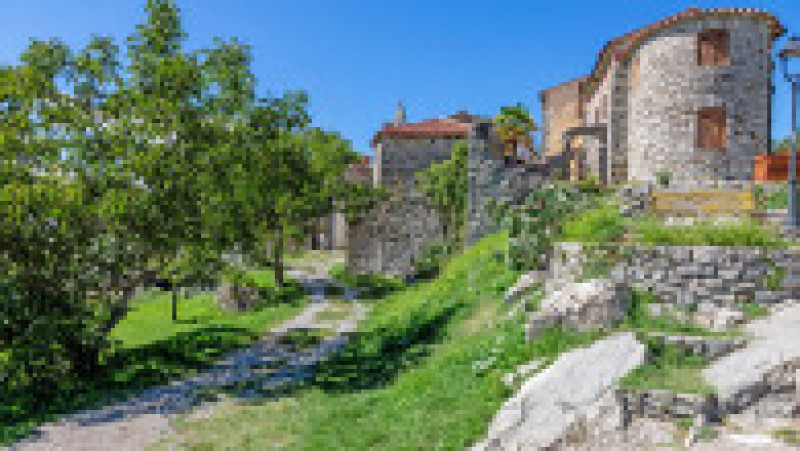 Hum, din Croația, cel mai mic oraș din lume de doar 100 de metri lungime și cu 30 de locuitori permanenți FOTO: Shutterstock | Poza 16 din 17