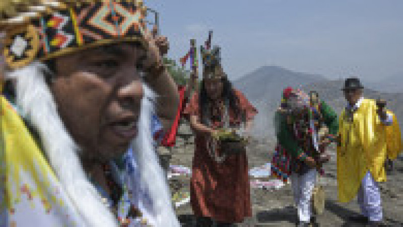 Șamanii peruani și-au făcut tradiționalele predicţii pentru anul viitor. FOTO: Profimedia Images | Poza 4 din 9