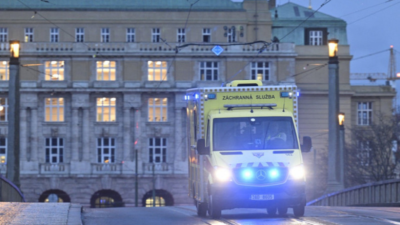 Atac armat la o universitate din Praga FOTO: Profimedia Images