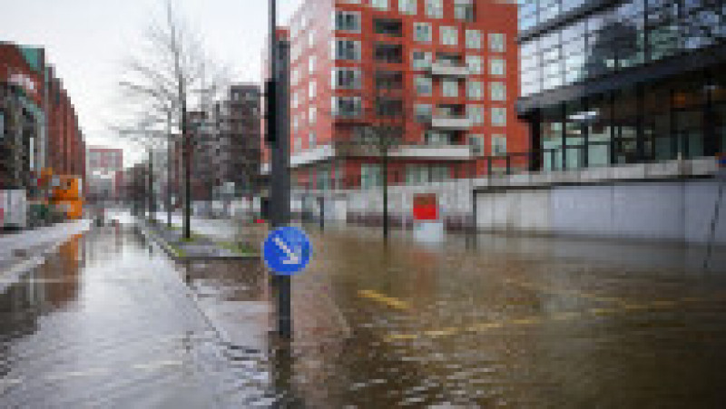 Inundații de proporții în nordul Germaniei în urma unei furtuni puternice. FOTO: Profimedia Images | Poza 2 din 6