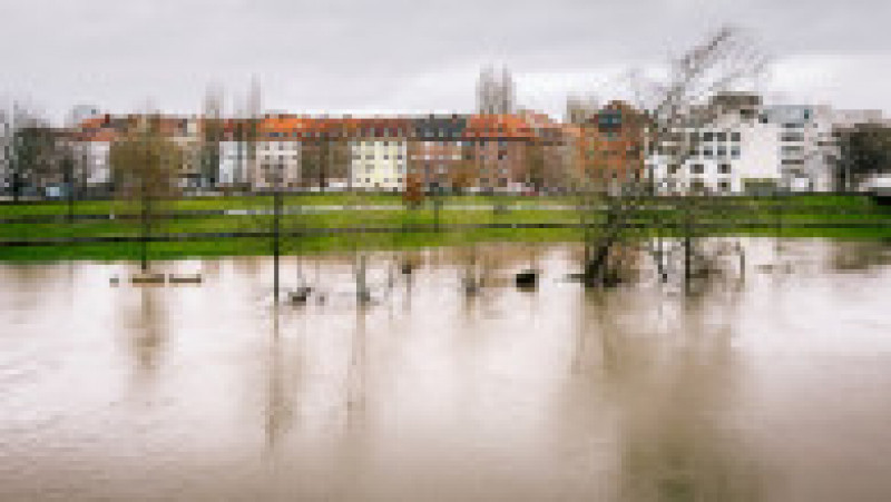 Inundații de proporții în nordul Germaniei în urma unei furtuni puternice. FOTO: Profimedia Images | Poza 5 din 6