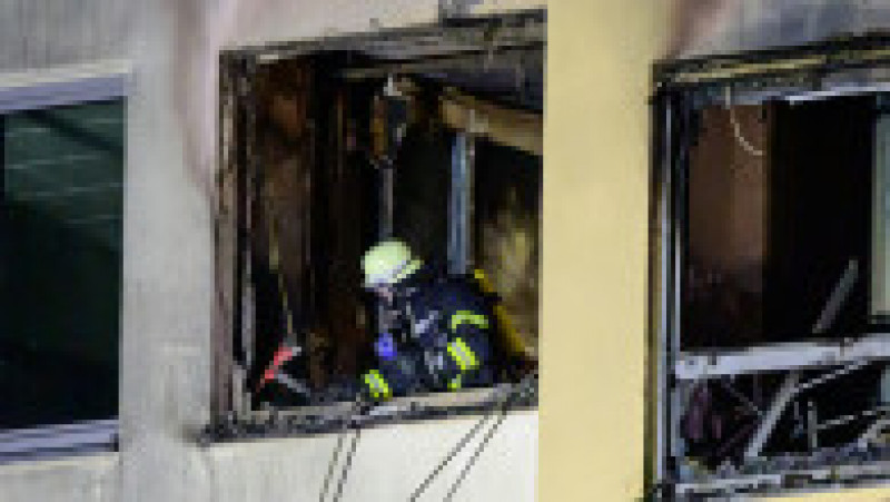 Patru oameni au murit într-un incendiu dintr-un spital din Germania FOTO: Profimedia Images | Poza 7 din 20