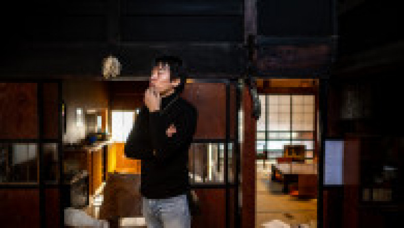 Masaki Sato în casa lui din Akasaki FOTO: Profimedia Images | Poza 11 din 14