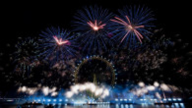 Lumea a întâmpinat anul 2024 cu un amestec de sărbătoare şi reflecţie sumbră. Imagini din Londra. FOTO: Profimedia Images | Poza 13 din 21