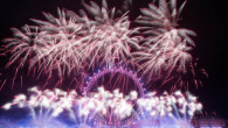 Lumea a întâmpinat anul 2024 cu un amestec de sărbătoare şi reflecţie sumbră. Imagini din Londra. FOTO: Profimedia Images | Poza 2 din 21