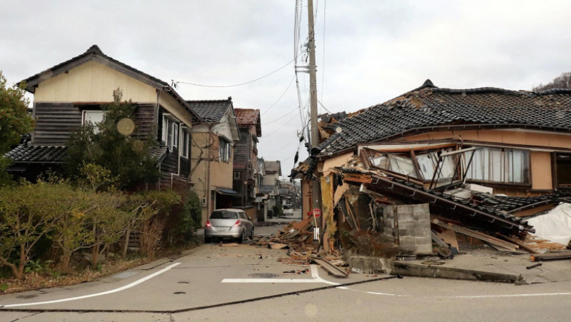 Alertă de tsunami în Japonia după 30 de cutremure, cel mai mare a fost de 7,6. FOTO: Profimedia Images