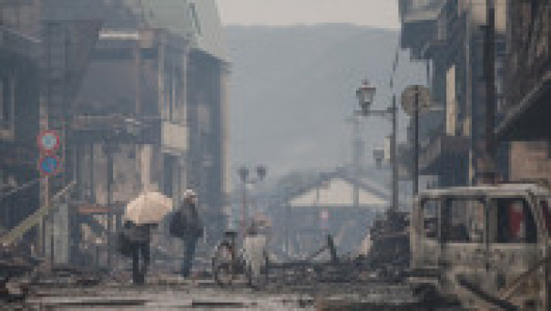 Crește bilanțul victimelor după cutremurul din Japonia: 64 de morți și 300 de răniți. FOTO: Profimedia Images | Poza 6 din 11