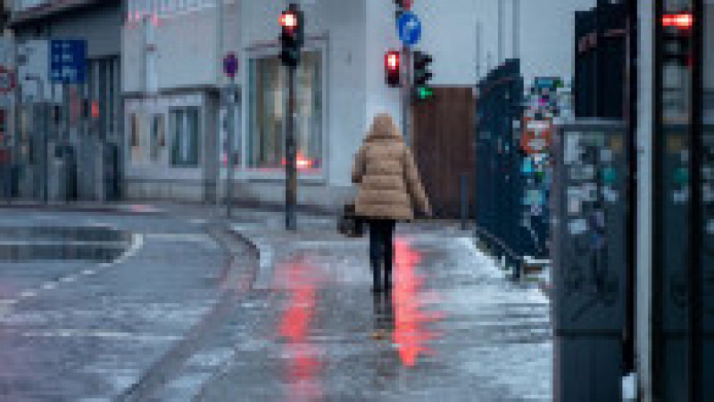 Germania se pregăteşte pentru ninsori abundente, iar meteorologii au avertizat că este risc extrem de gheață neagră. FOTO: Profimedia Images | Poza 3 din 13