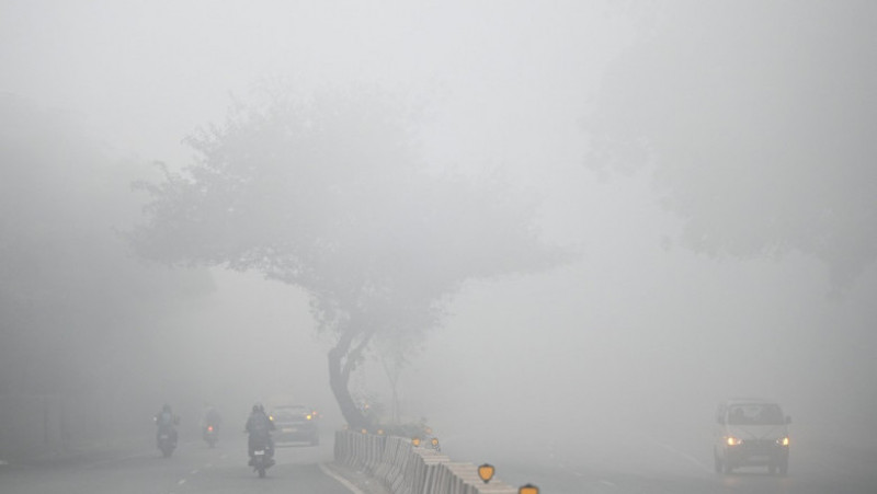 Ceața a dat peste cap zborurile și circulația trenurilor. FOTO: Profimedia Images