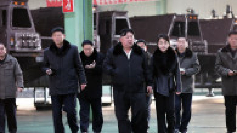 Kim Jong Un a vizitat mai multe fabrici de armament în timp ce cresc criticile privind comerţul cu Rusia. FOTO: Profimedia Images | Poza 3 din 11