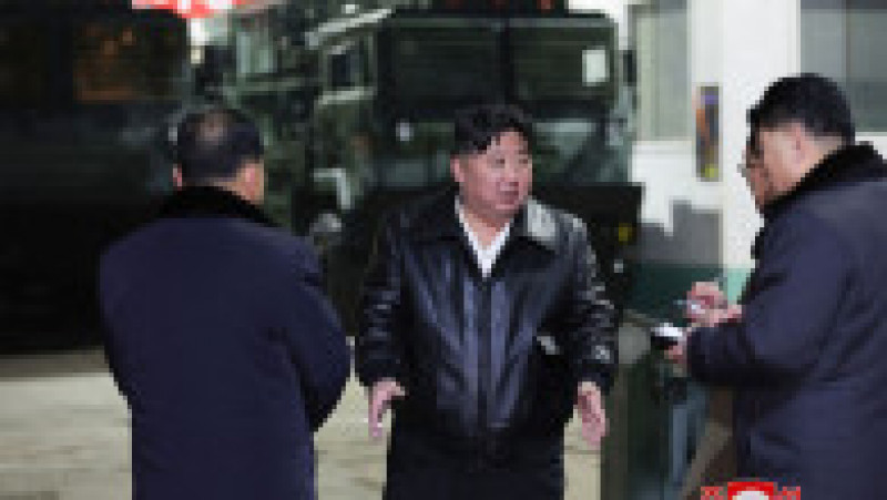 Kim Jong Un a vizitat mai multe fabrici de armament în timp ce cresc criticile privind comerţul cu Rusia. FOTO: Profimedia Images | Poza 7 din 11