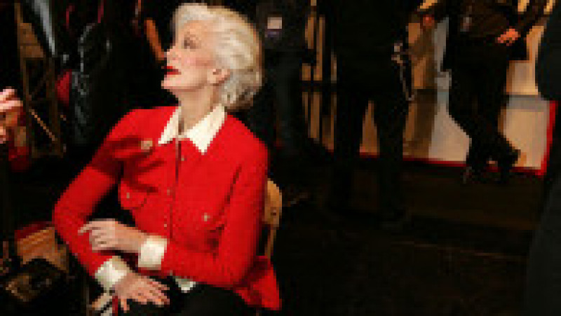 Carmen Dell’Orefice este cunoscută drept cel mai în vârstă model în activitate din industria modei FOTO: Getty Images | Poza 7 din 31