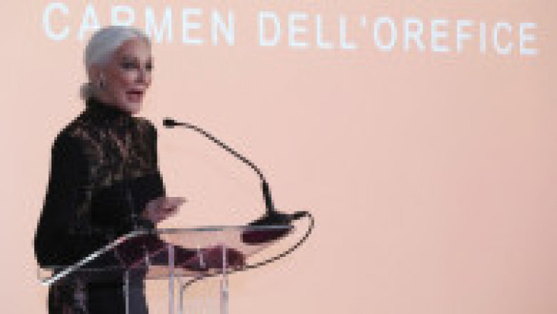  Carmen Dell’Orefice este cunoscută drept cel mai în vârstă model în activitate din industria modei FOTO: Profimedia Images | Poza 22 din 31