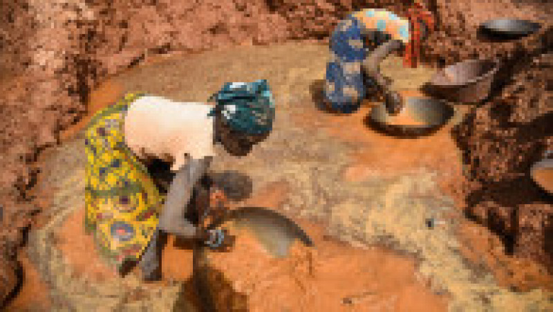 Minerii de ocazie din Mali caută aur în condiții extrem de periculoase. Sursa foto: Profimedia Images | Poza 19 din 30