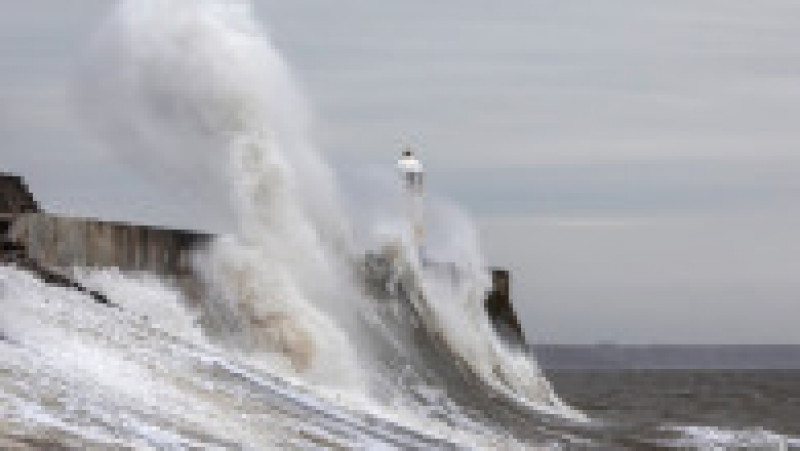 Marea Britanie e sub avertizări cod portocaliu și galben de vânt puternic. FOTO: Profimedia Images | Poza 1 din 7