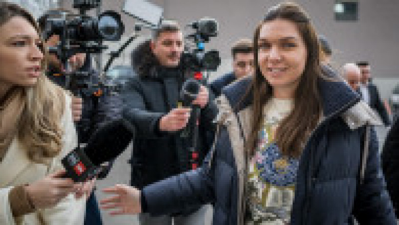 Simona Halep a sosit miercuri dimineaţă la Tribunalul de Arbitraj Sportiv (TAS) pentru a contesta suspendarea de patru ani pentru dopaj FOTO: Profimedia Images | Poza 3 din 11