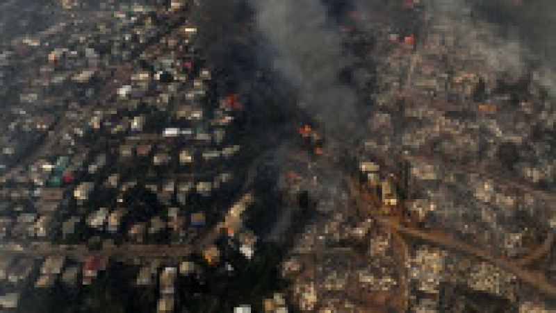 Cel puţin 64 de persoane şi-au pierdut viaţa în incendiile care fac ravagii în regiunea Valparaiso din centrul Chile. FOTO: Profimedia Images | Poza 4 din 9
