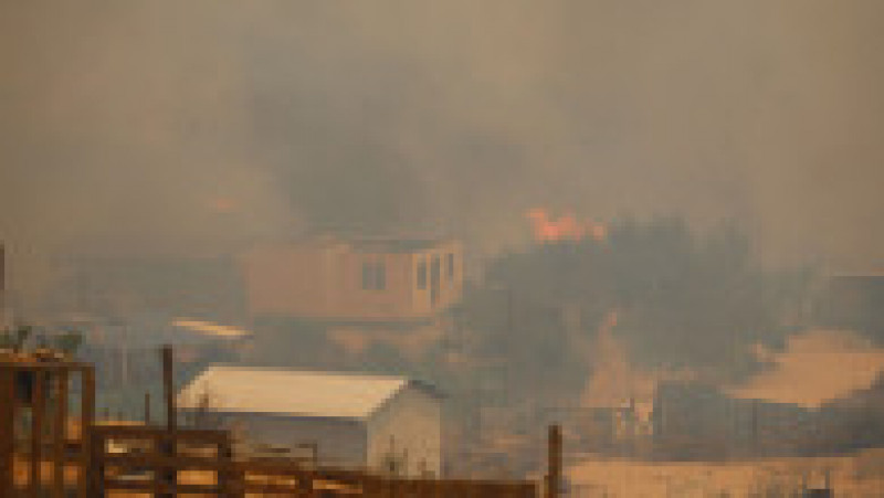 Cel puţin 64 de persoane şi-au pierdut viaţa în incendiile care fac ravagii în regiunea Valparaiso din centrul Chile. FOTO: Profimedia Images | Poza 1 din 9