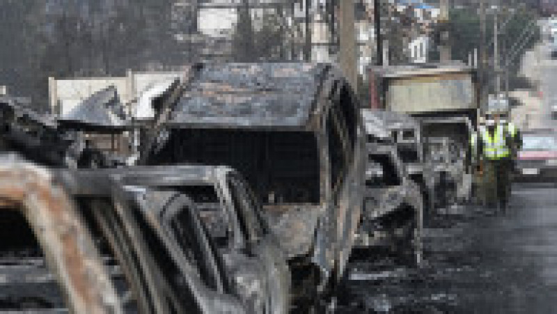 Cel puţin 64 de persoane şi-au pierdut viaţa în incendiile care fac ravagii în regiunea Valparaiso din centrul Chile. FOTO: Profimedia Images | Poza 2 din 9