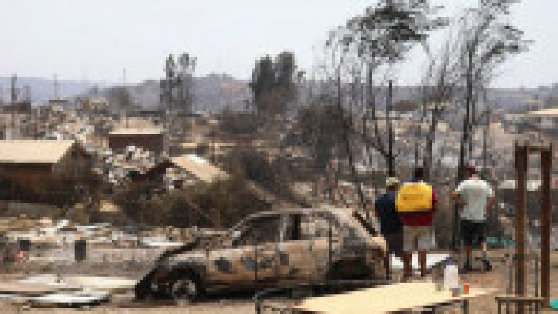 Chile se confruntă cu cea mai mare tragedie din 2010 încoace. Bilanțul morților în incendiile de pădure a crescut la 112. FOTO: Profimedia Images | Poza 15 din 23