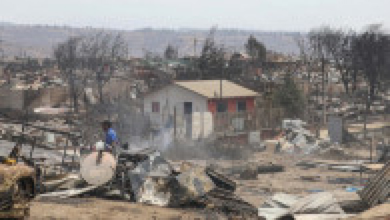 Chile se confruntă cu cea mai mare tragedie din 2010 încoace. Bilanțul morților în incendiile de pădure a crescut la 112. FOTO: Profimedia Images | Poza 20 din 23