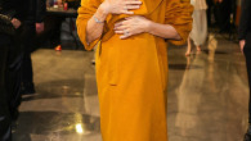 Cântăreaţa canadiană Celine Dion, care a fost diagnosticată cu sindromul persoanei rigide, a urcat pe scena ceremoniei de decernare a Premiilor Grammy 2024 pentru a înmâna premiul "Albumul anului" FOTO: Profimedia Images | Poza 9 din 31