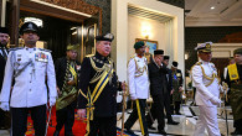 Sultanul Ibrahim Iskandar, de 65 de ani, a fost încoronat rege al Malaeziei pe 31 ianuarie FOTO: Profimedia Images ​ | Poza 5 din 11