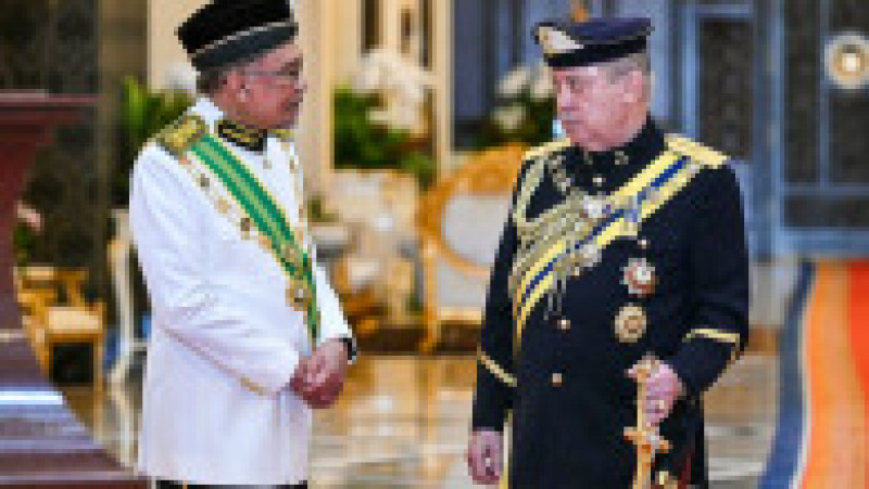 Sultanul Ibrahim Iskandar, de 65 de ani, a fost încoronat rege al Malaeziei pe 31 ianuarie FOTO: Profimedia Images ​ | Poza 3 din 11