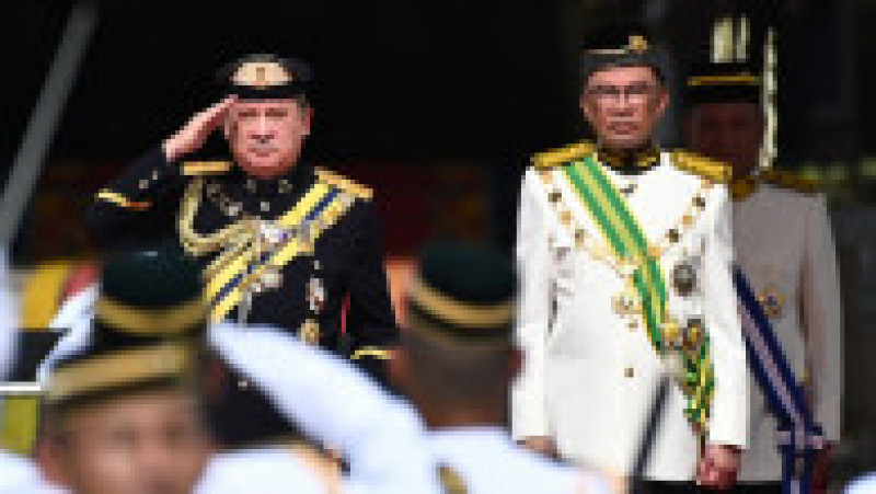 Sultanul Ibrahim Iskandar, de 65 de ani, a fost încoronat rege al Malaeziei pe 31 ianuarie FOTO: Profimedia Images ​ | Poza 10 din 11