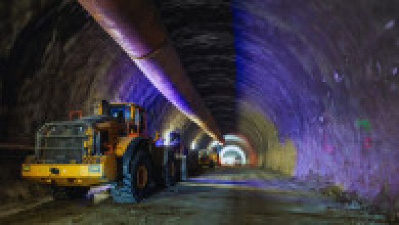 Tunelul va avea o lungime de 1,3 kilometri și va traversa dealul Momaia. Sursa foto PORR România / LinkedIn | Poza 3 din 13
