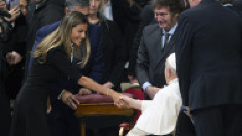 Javier Milei și Papa Francisc se întâlnesc pentru prima oară. Foto: Profimedia | Poza 3 din 13
