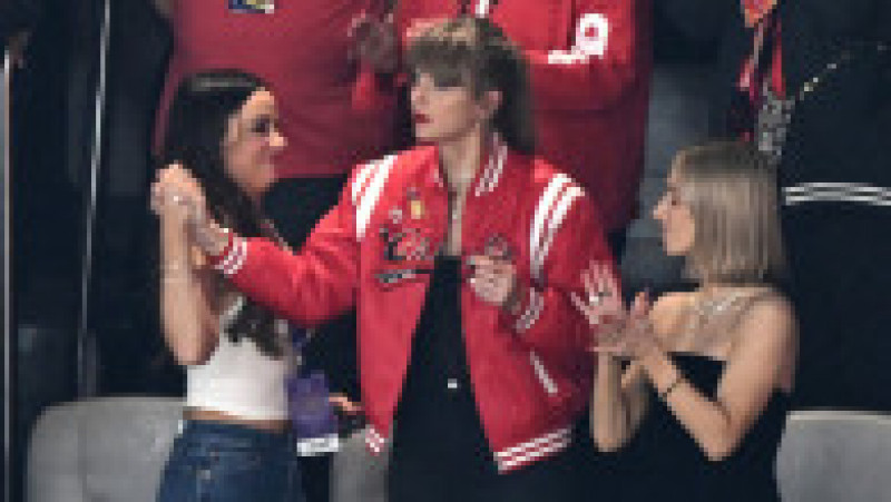 Kansas City a câştigat a treia oară Super Bowl. Taylor Swift și-a sărutat iubitul pe teren și aproape a eclipsat momentul sportiv. FOTO: Profimedia Images | Poza 2 din 16
