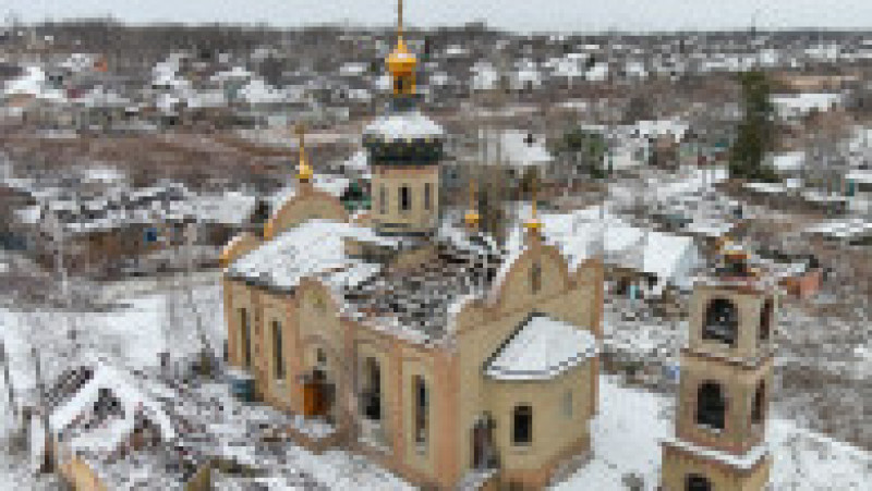 Biserică în ruine în Avdiivka. Foto: Profimedia Images | Poza 10 din 13