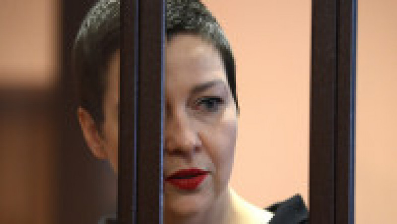 Maria Kolesnikova a fost arestată în septembrie 2020 și de un an nu se mai știe nimic de ea FOTO: Profimedia Images | Poza 7 din 24