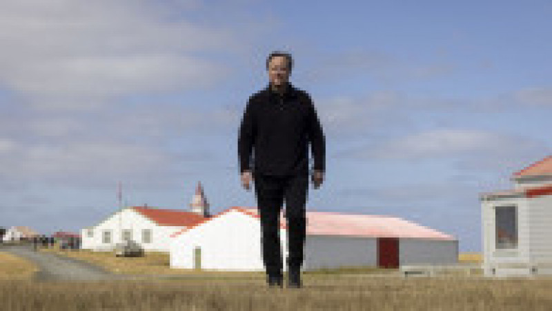 David Cameron în vizită în Insulele Falkland. Sursa foto Profimedia Images | Poza 50 din 54