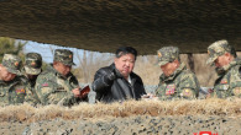 Kim a declarat în ultimele luni că țara să nu va mai încerca să ajungă la un acord sau o reunificare pașnică cu Coreea de Sud. Foto: Profimedia Images | Poza 12 din 14