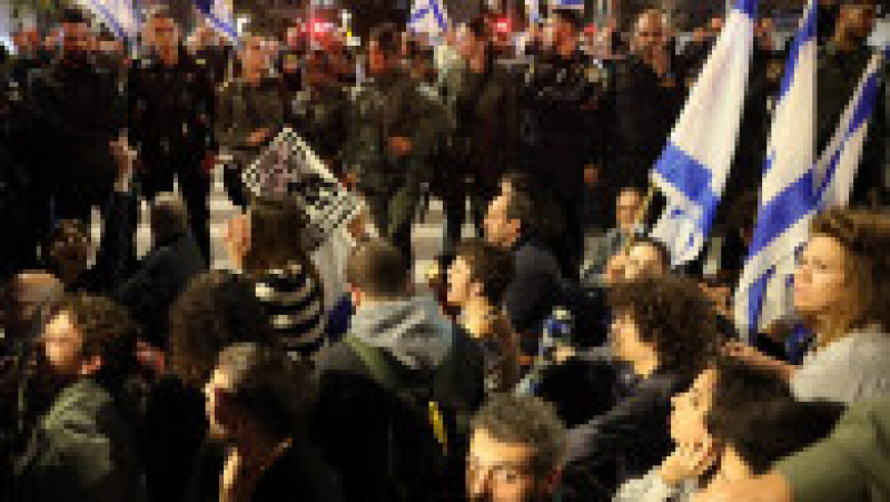 Proteste în Israel, mii de oameni cer eliberarea ostaticilor. FOTO: Profimedia Images | Poza 1 din 11